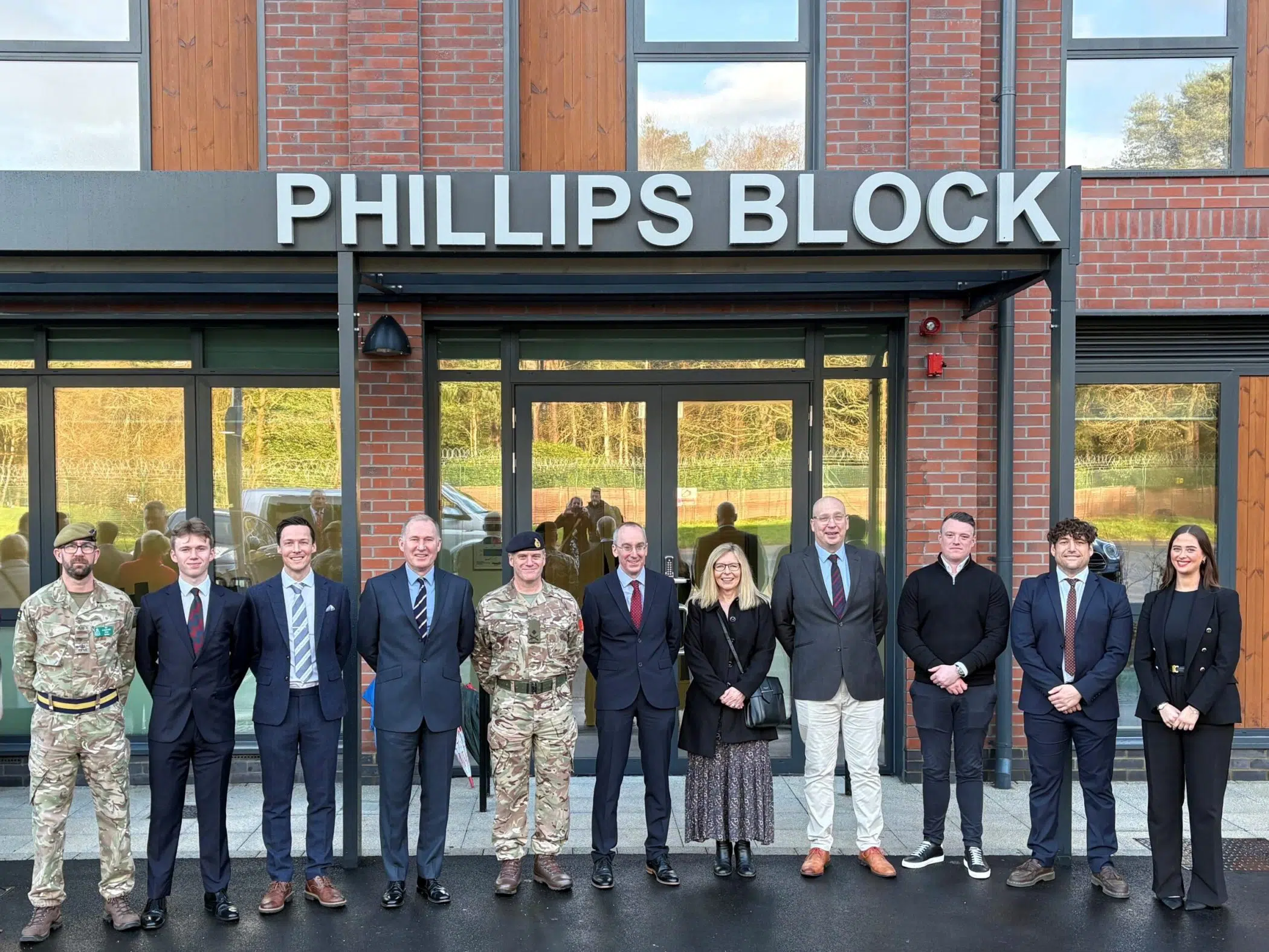 Reds10, New Army Accommodation completed at Sandhurst